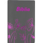 BÍBLIA DN 042C | Cinzento | Concordância | Flores